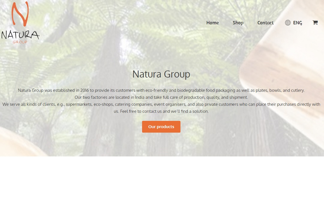 naturagroup.eu ekraanitõmmis